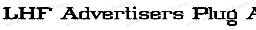 LHF Advertisers Plug ATK字体转换